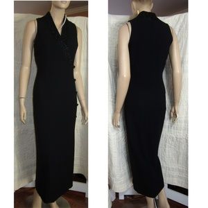 Kenar Black Maxi Dress